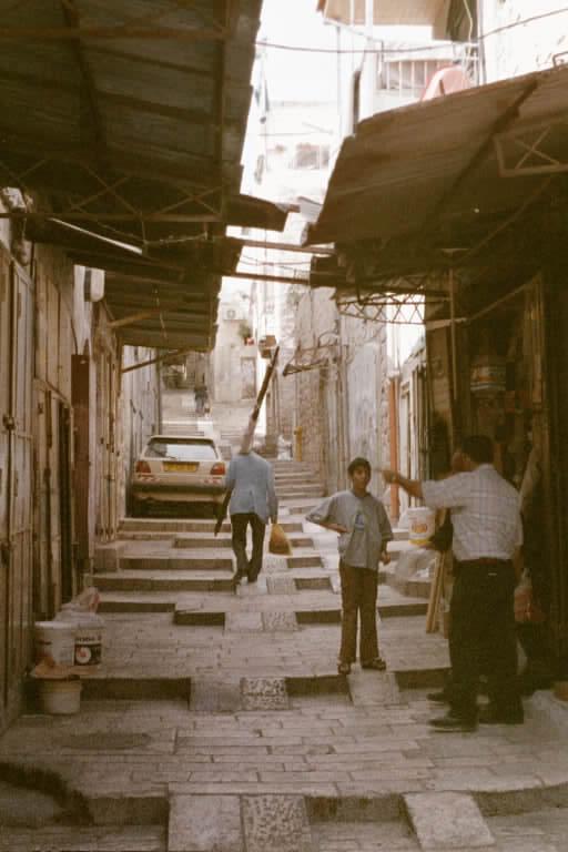 Jerusalem Old City Street Scene